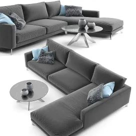 Time break sectional sofa